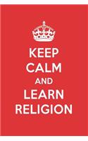 Keep Calm and Learn Religion