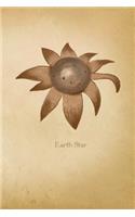 Earth Star: Vintage Botanical Fungi Illustrations Soft Cover Journal, Diary, Notebook with Lined Pages