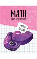 Math Graph Paper Notebook