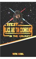 Best Black and Tan Coonhound in the Galaxy Writing Journal