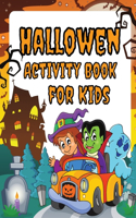 Halloween Activity Book For Kids