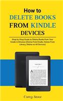 How to Delete Books from Kindle Devices