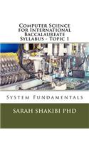 Computer Science for International Baccalaureate Syllabus - Topic 1: System Fundamentals