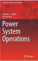 Power System Operations