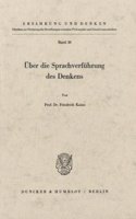 Uber Die Sprachverfuhrung Des Denkens