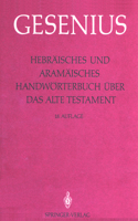 Hebräisches Und Aramäisches Handwörterbuch Über Das Alte Testament