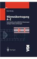 Wärmeübertragung A-Z