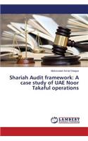 Shariah Audit framework
