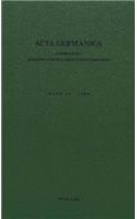 ACTA Germanica. Bd. 15, 1982