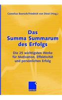 Das Summa Summarum des Erfolgs