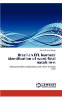 Brazilian EFL learners' identification of word-final nasals m-n