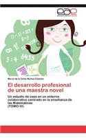 desarrollo profesional de una maestra novel