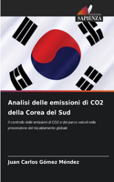 Analisi delle emissioni di CO2 della Corea del Sud