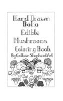 Hand Drawn Boho Edible Mushroom coloring book
