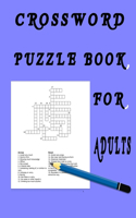 Crossword Puzzle Book for Adults