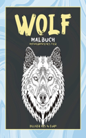Malbuch - Billiger als 10 Euro - Mythographisches Tier - Wolf