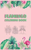 Flamingo Coloring Book: Kids & Adults Coloring Book (Z entangle and Doodle Design) - a funky flamingo coloring book - Easy and Fun Coloring Page for Kids and adult, Unique 