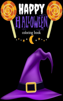 Happy Halloween Coloring Book: New and Expanded Edition, 82 Unique Designs, Jack-o-Lanterns, Witches, Haunted Houses, and More