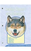 Harcourt Science: Reading Support and Homework Grade 4