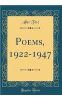 Poems, 1922-1947 (Classic Reprint)