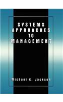 Systems Approaches to Management