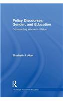 Policy Discourses, Gender, and Education