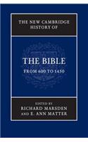 New Cambridge History of the Bible: Volume 2, from 600 to 1450