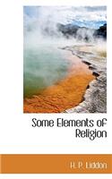 Some Elements of Religion