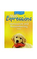 Math Expressions: Hmewk&rembr Consm Lk V1(Math Expressions)