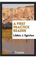 A First Practice Reader
