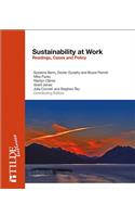 Sustainability at Work: Readings, Cases and Policy