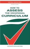 How to Assess the Vocational Curriculum