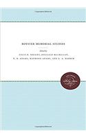 Royster Memorial Studies