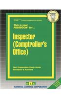 Inspector (Comptroller's Office): Passbooks Study Guide