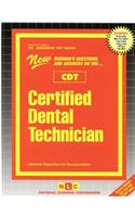 Certified Dental Technician (Cdt): Volume 106