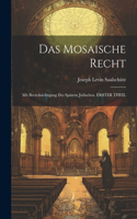 Mosaische Recht