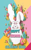 Happy Easter Coloring Book