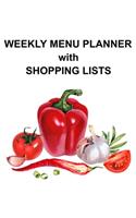 Weekly Menu Planner with Shopping Lists