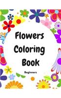 Flowers Coloring Book Beginners