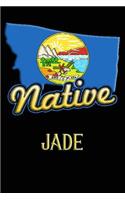 Montana Native Jade: College Ruled Composition Book