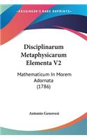Disciplinarum Metaphysicarum Elementa V2