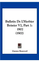 Bulletin De L'Herbier Boissier V2, Part 1