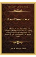 Home Dissertations