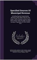 Specified Sources Of Municipal Revenue