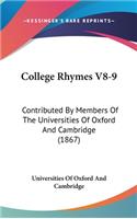 College Rhymes V8-9