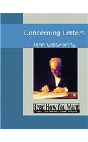 Concerning Letters