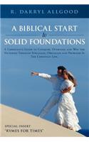 Biblical Start to Solid Foundations