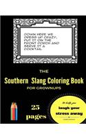 Southern Slang Coloring Book for Grownups