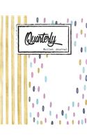 Bullet Journal: Dot Grid Line, Colorful Bubble, Line Gold Size 8 X 10,90 Page: Inspiring Your Ideas and Tips for Hand Lettering Your Own Way to Beautiful Works and Life