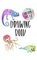 Drawing Book For Boys Age 12: Unlined Blank Journal For Doodling Drawing Sketching & Writing